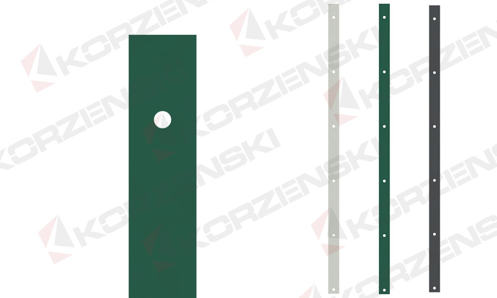 Abdeckleiste - A, 1030mm, Feuerverzinkt 