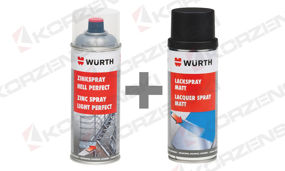 Set Zink/ Farbspray