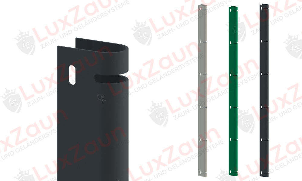Zaunanschlussleiste, 1230mm, Feuerverzinkt